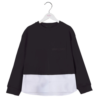 Джемпер школьный Deloras 63967G чёрный 01